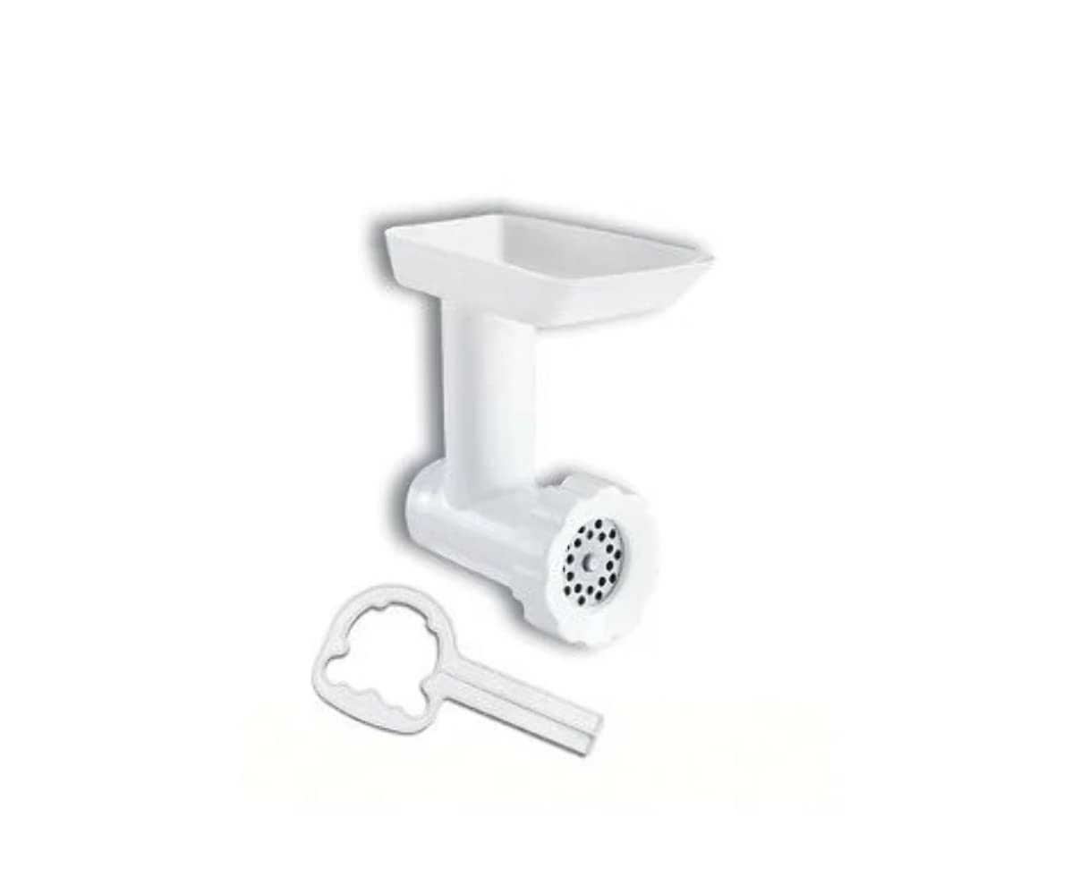 KitchenAid Food Grinder Attachment for Stand Mixers - Stainless Steel Meat Grinder & Sausage Stuffer - Perfect for Homemade Burgers, Sausages & Baby Food