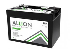 ALLiON 12V 75Ah Deep Cycle Lithium Battery for RVs, Boats, Solar Systems - Lightweight & Long-Lasting Power Solution