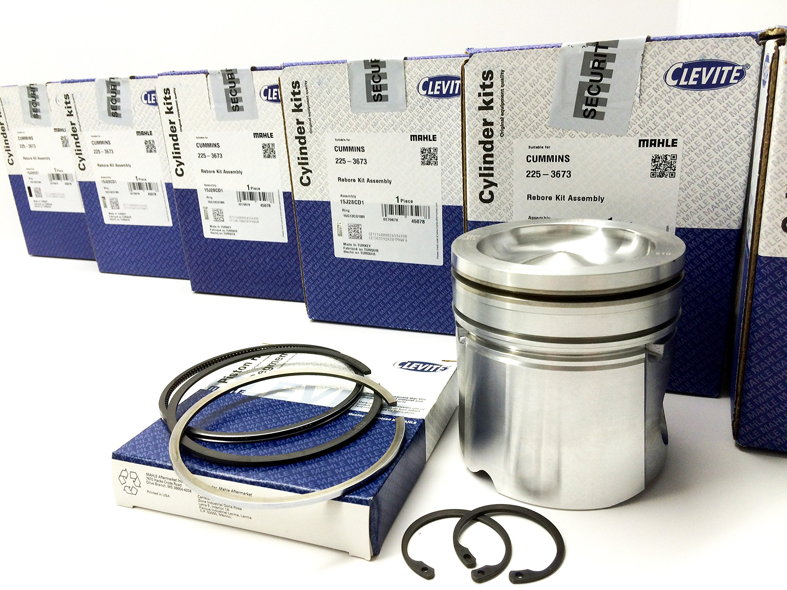 MAHLE 5.9L Cummins Piston Kit 2004.5-2008 +.040
