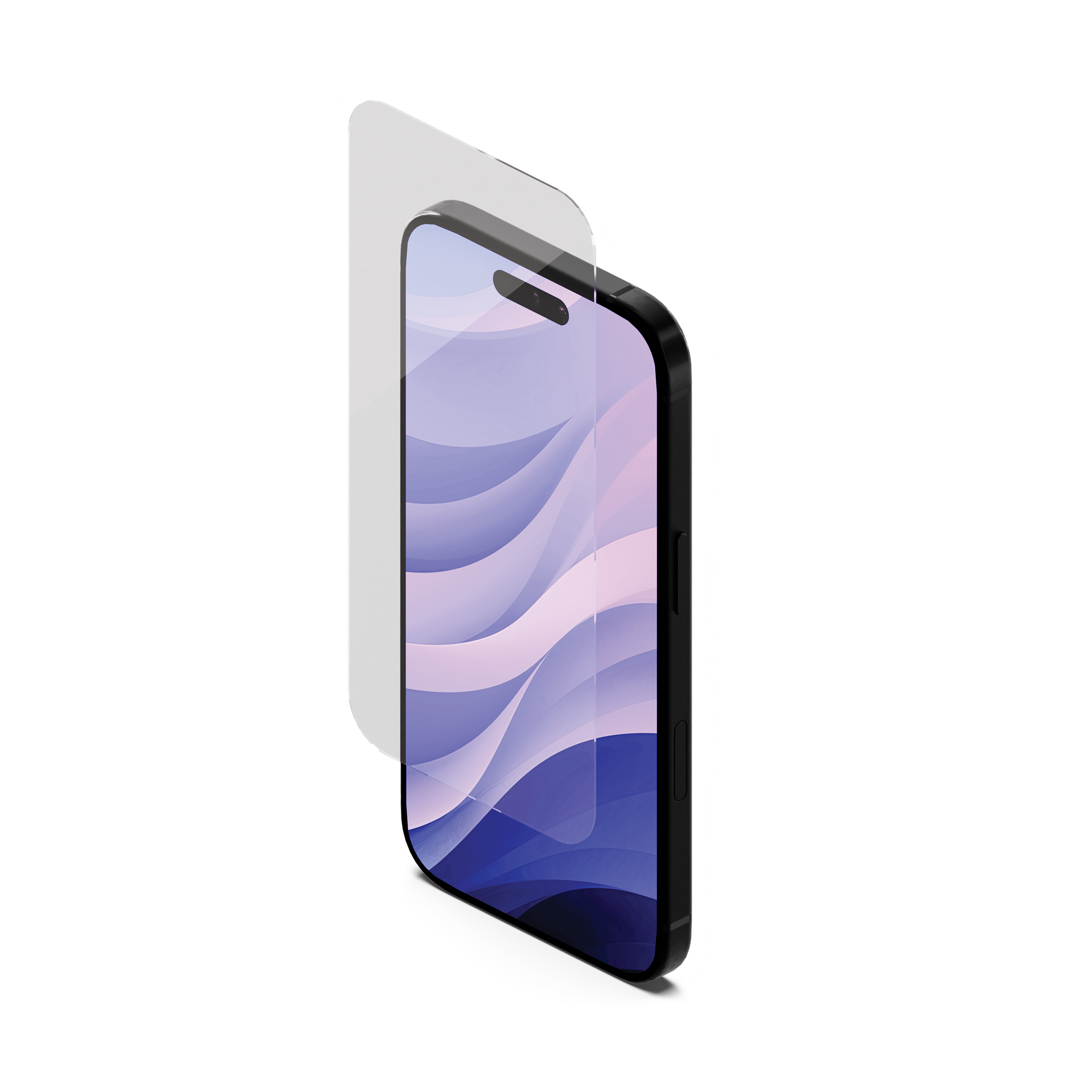 Anti-Glare Screen Protector for iPhone 15 & 16 - HD Clear, Scratch-Resistant, Bubble-Free Installation - Perfect for Outdoor Use & Eye Protection