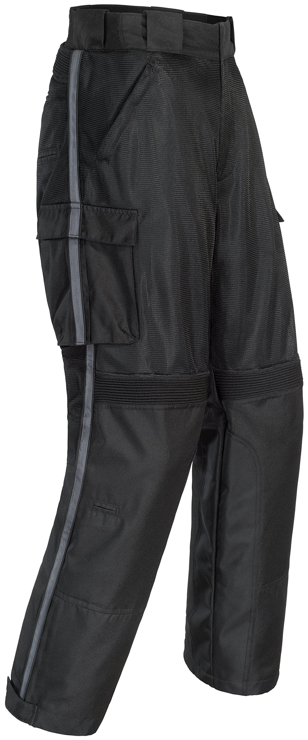 Tourmaster Flex Law Enforcement Motorcycle Pants for Men - Black (Size S/M/L) - Durable & Comfortable Riding Gear for Police & Adventure Motorcyclists