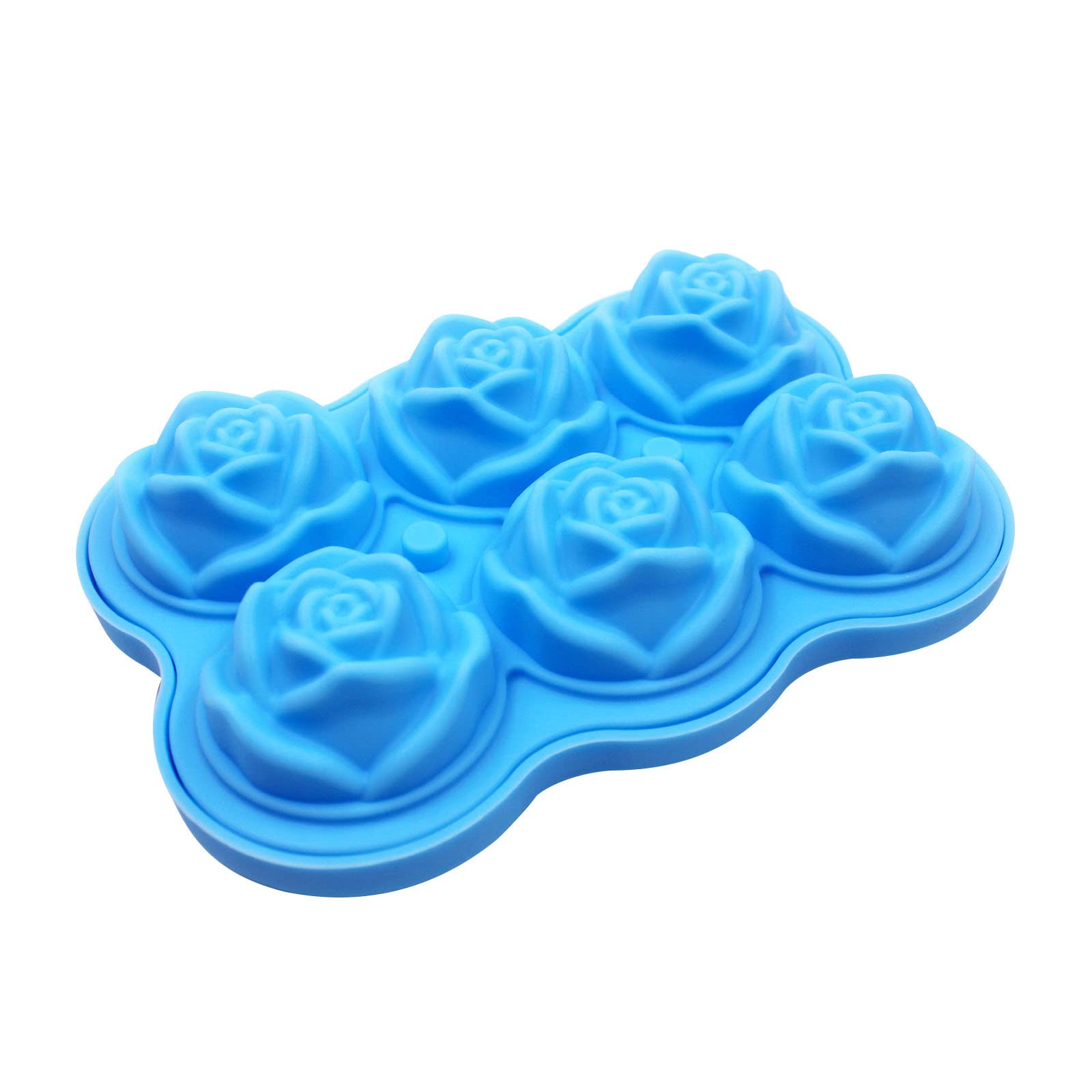 #1 CK Rose Flower Ice Cocktail Mix - Creative Rose-Shaped Ice Cubes with Silicone Ice Tray | Perfect for Cocktails, Mocktails & Party Drinks