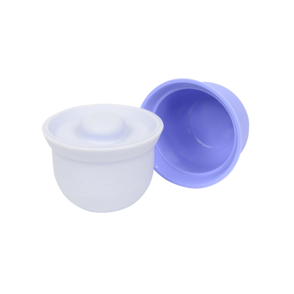 Wean Meister Mini Adora Bowls - 2 Pack Baby Feeding Bowls with Lids, BPA-Free for Toddlers & Infants - Perfect for Baby-Led Weaning, Snacks & On-the-Go Meals