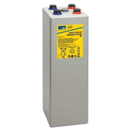 Sonnenschein 2V Solar Block Battery - High Performance Deep Cycle Battery for Solar Power Systems, Off-Grid Applications, and Renewable Energy Storage