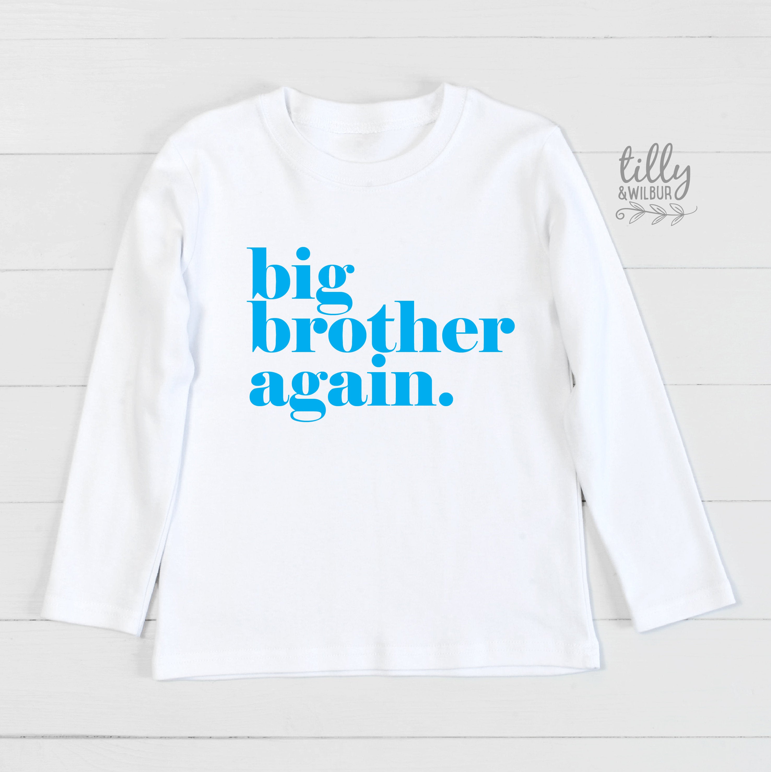 Big Brother Again Long Sleeve T-Shirt for Men - Comfortable Cotton Casual Shirt - Perfect for Everyday Wear, Street Style & Layering