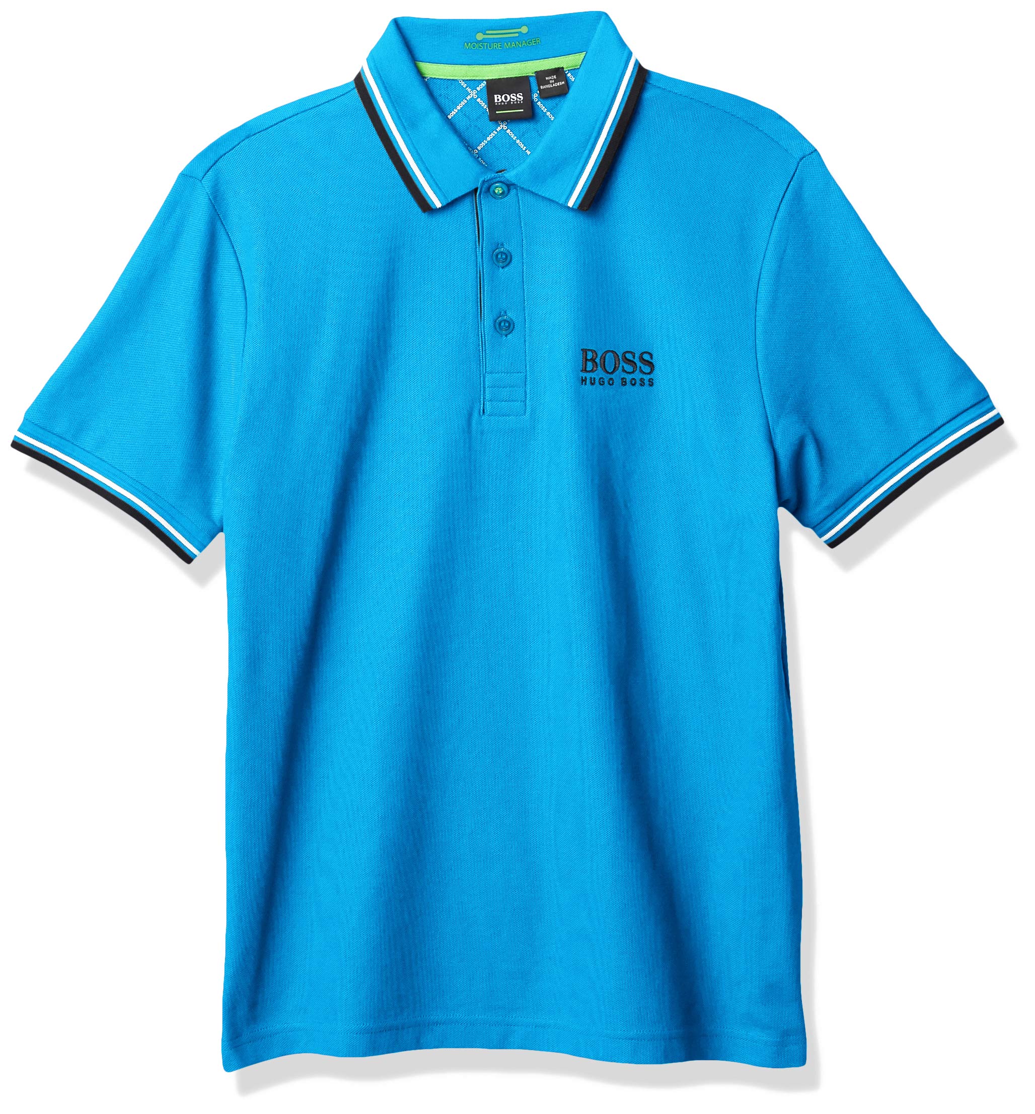 Hugo Boss Men's Classic Fit Polo Shirt - Premium Cotton Short Sleeve Casual Shirt for Business, Golf & Summer Wear