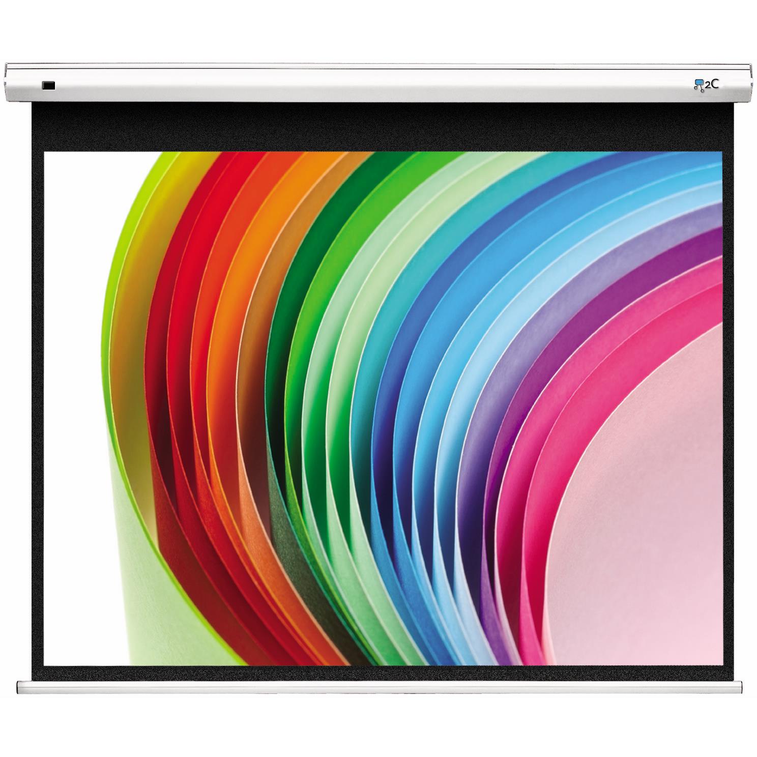 2C Screen IT 106 Motorized Projector Screen - 100
