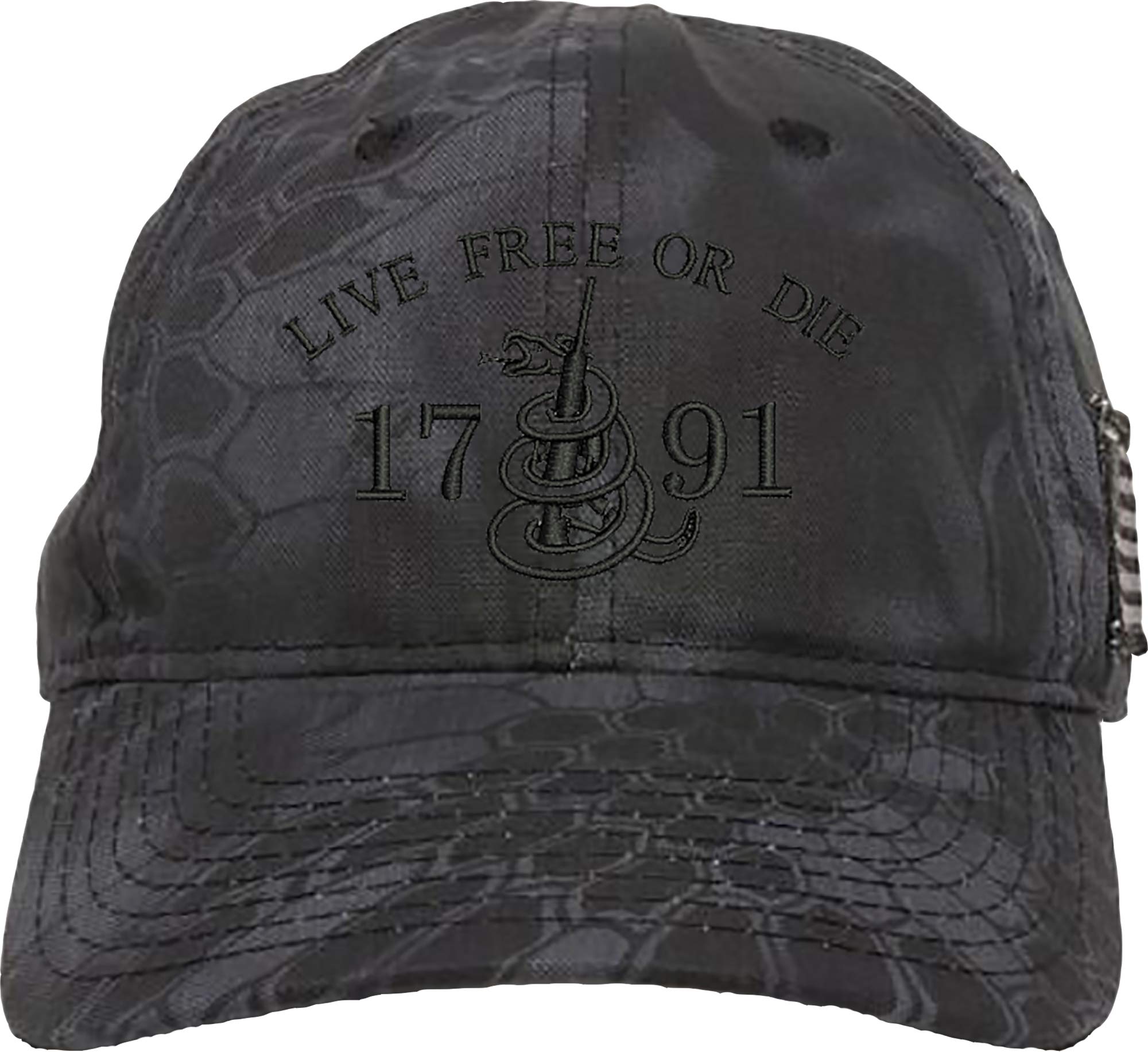 2nd Amendment 1791 AR15 Freedom Embroidered Hat - One Size Fits All for Outdoor & Shooting
