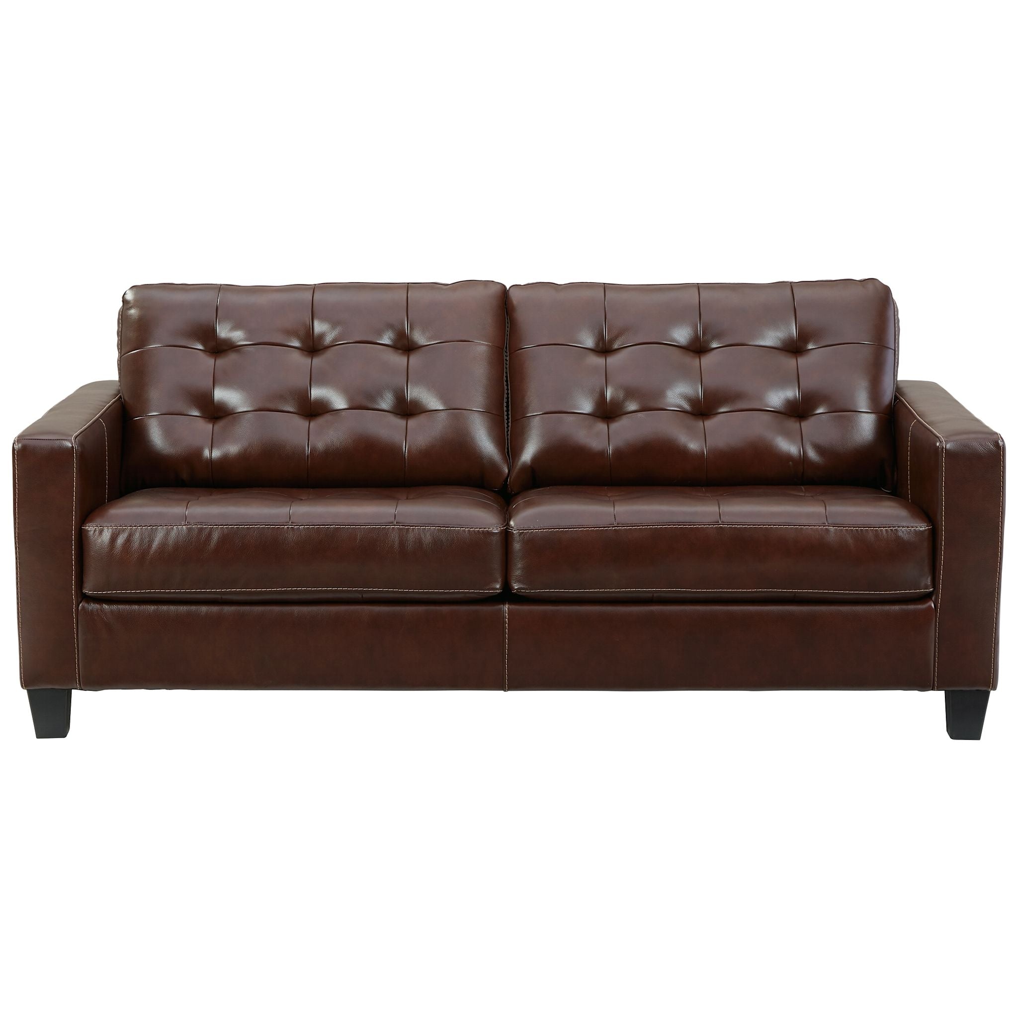 Altonbury Sofa in Walnut Finish – Modern Living Room Furniture for Comfort & Style | Perfect for Home, Office, and Lounge Spaces