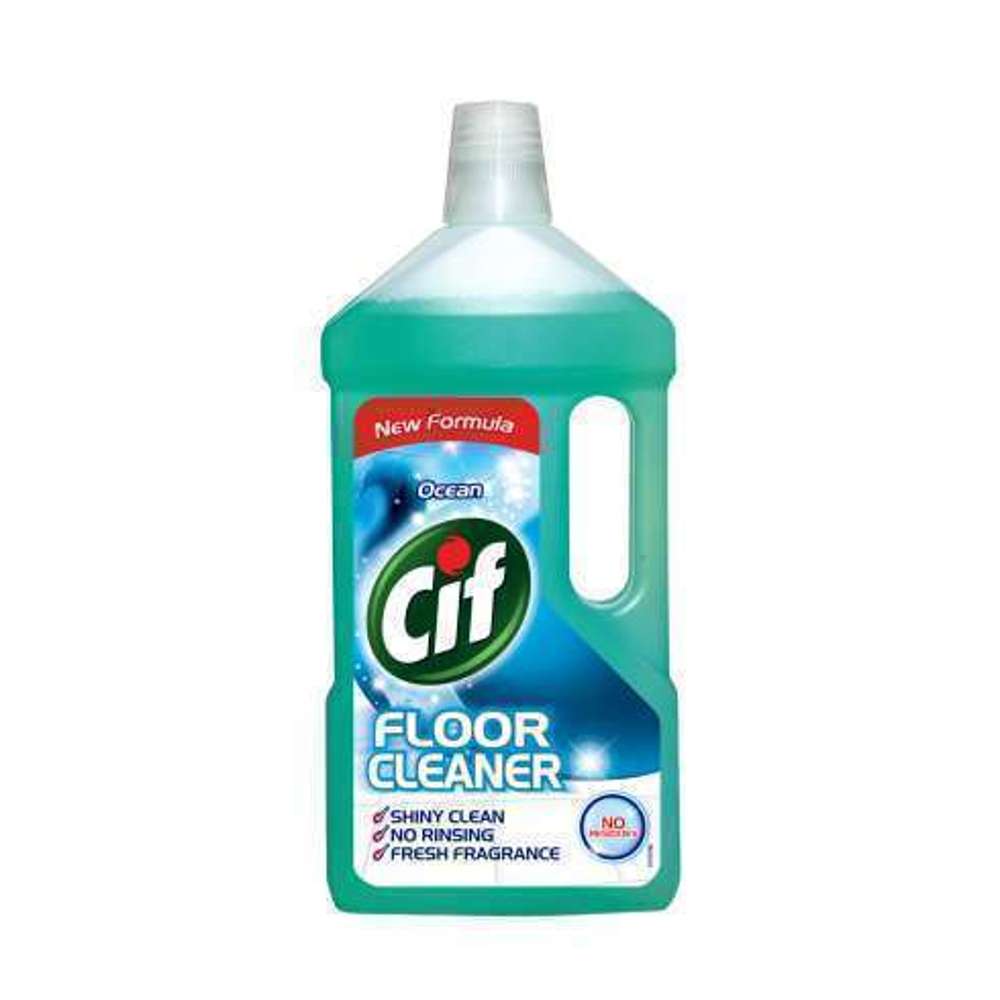 Best CIF Liquid Floor Cleaner - Lemon, Rosemary & Mint Scent (997ml) | Powerful Multi-Surface Cleaner for Kitchen, Bathroom & Hard Floors
