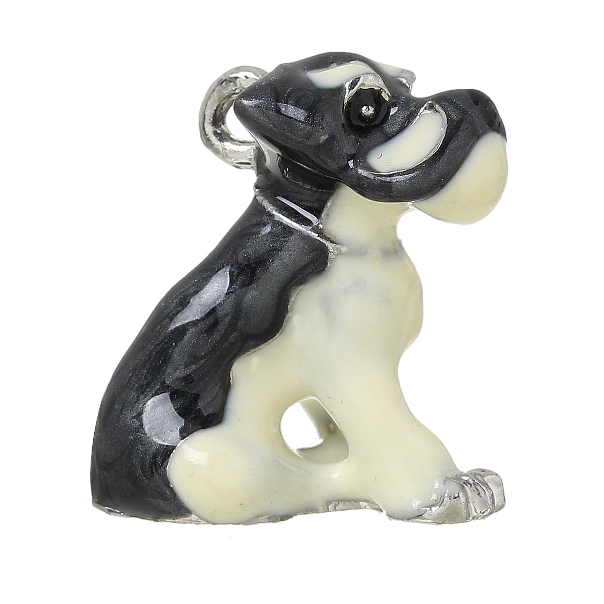 Sparkling Dog Charm Pendant for Bracelet & Necklace - Perfect for Pet Lovers, Gift Giving & Jewelry Making