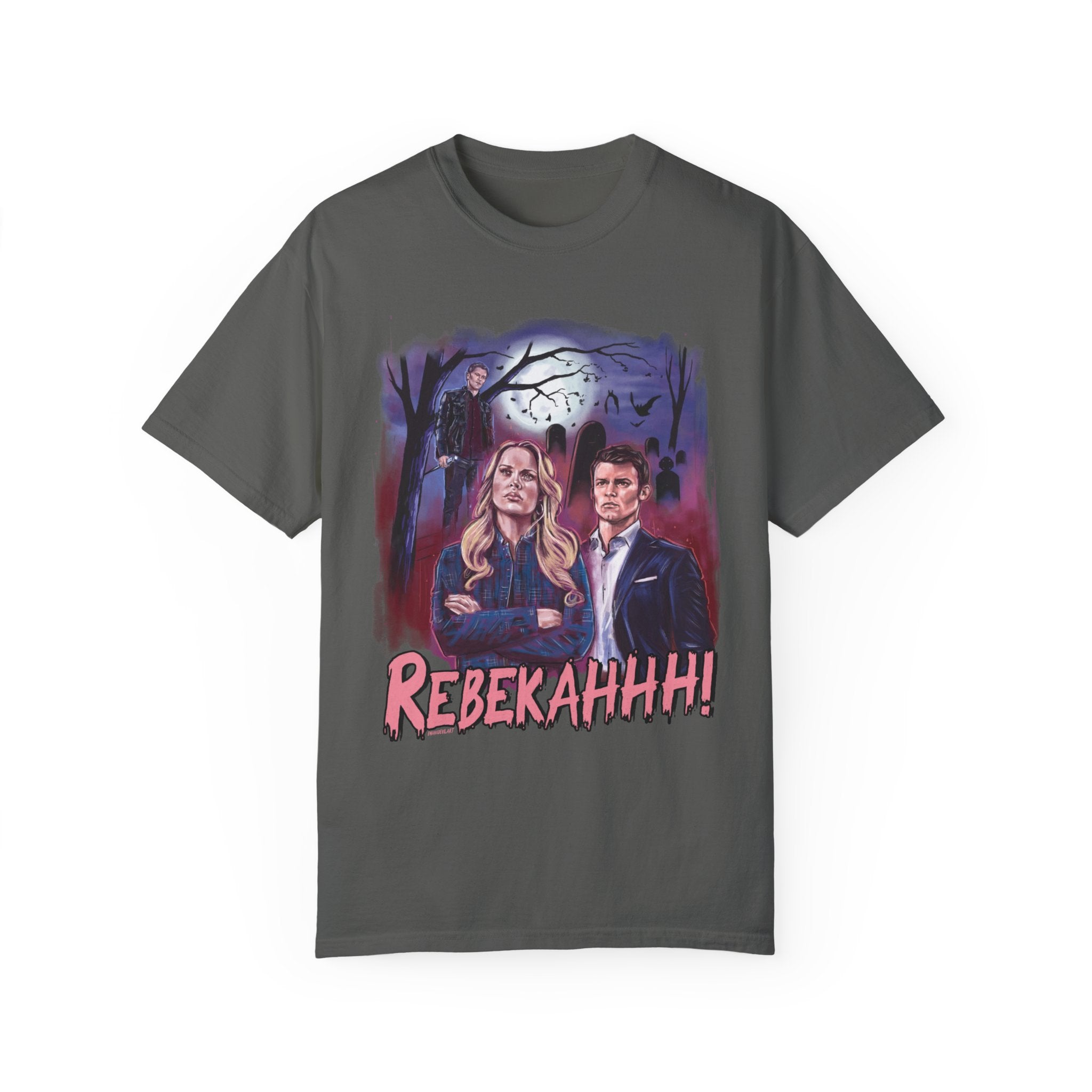 Rebekahhhh Graphic T-Shirt for Women - Trendy Casual Tee for Everyday Wear, Street Style & Outfits