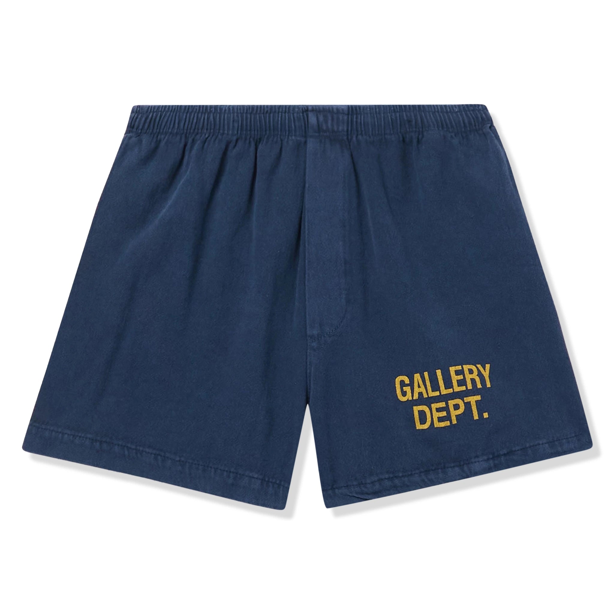Gallery Dept. Zuma Navy Shorts for Men - Trendy Casual Denim Shorts with Distressed Details - Perfect for Summer Outfits, Beach Vacations & Streetwear Fashion