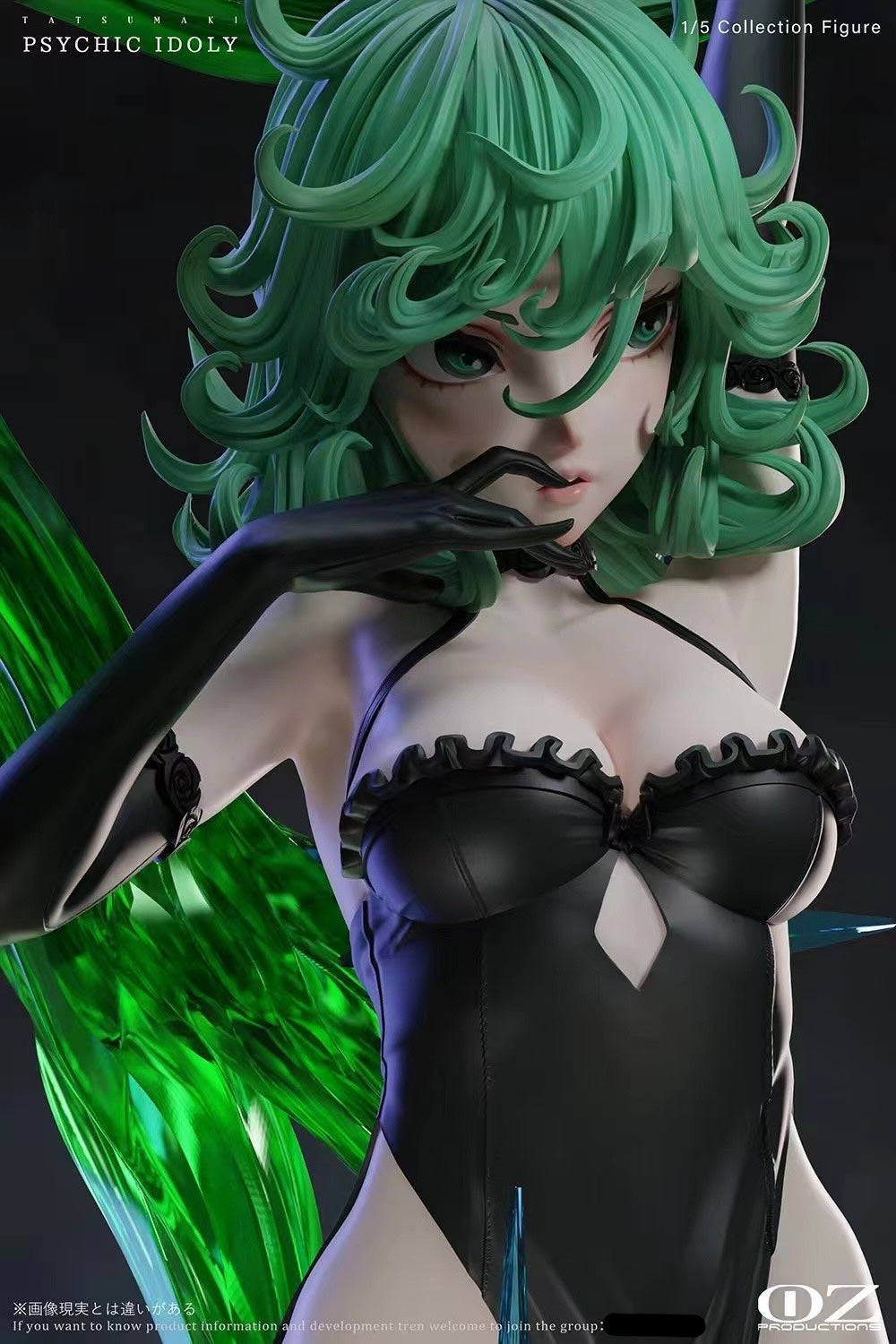 OZ Productions Tatsumaki Psychic Idoly Anime Figure - Psychic Power Doll Collectible for Anime Fans | Perfect for Display, Cosplay, and Gift Giving