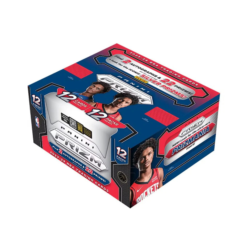 2023-2024 Panini Prizm Basketball Hobby Box - Collectible Trading Cards for NBA Fans, Perfect for Card Collectors and Sports Memorabilia Enthusiasts