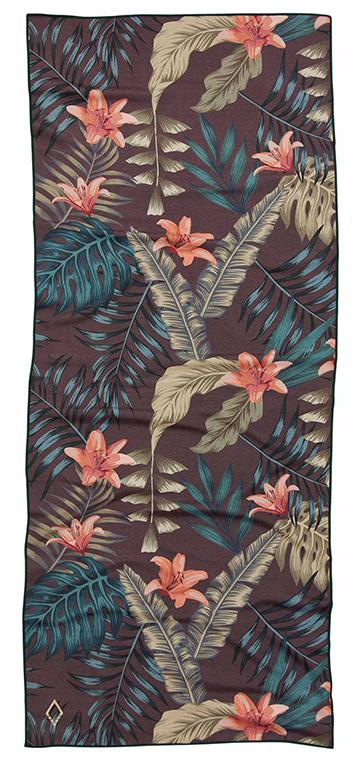 Nomadix Original Towel - Ultra Absorbent Quick-Dry Travel & Beach Towel for Gym, Yoga, Camping - Palms Night Design