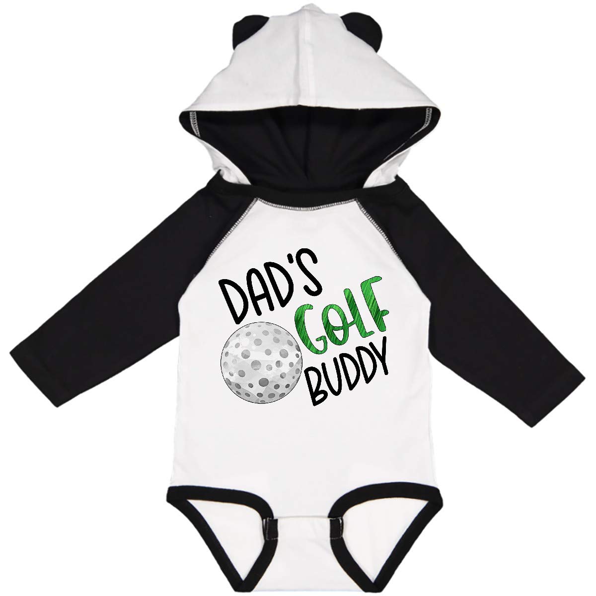 Dad's Golf Buddy Baby Bodysuit - Long Sleeve Creeper for Golf Lovers