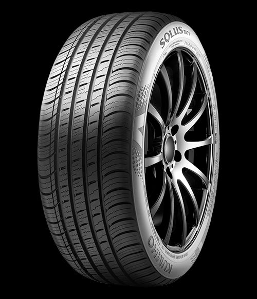 Kumho Solus TA71 195/60R15 88V All-Season Tire - High Performance, Durable Tread for Sedans & Compact Cars - Ideal for Daily Commuting & Highway Driving