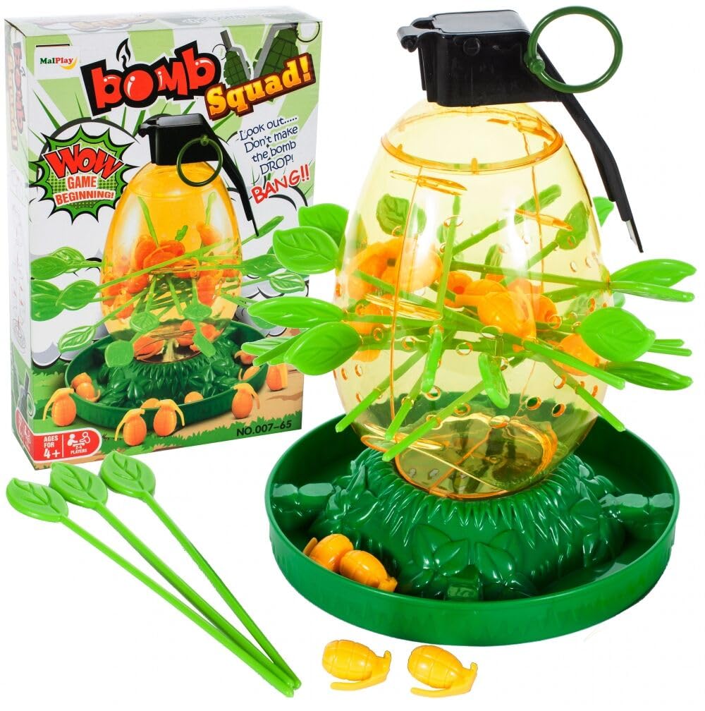 HUKITECH Family Party Game - Fun Balloon Popping Game for Kids & Adults - Perfect for Birthday Parties, Team Building & Indoor Activities