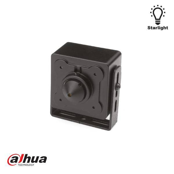 HAC HUM3201B 2MP Starlight Pinhole HD CVI WDR Security Camera - Night Vision Surveillance for Home & Business Indoor/Outdoor Use
