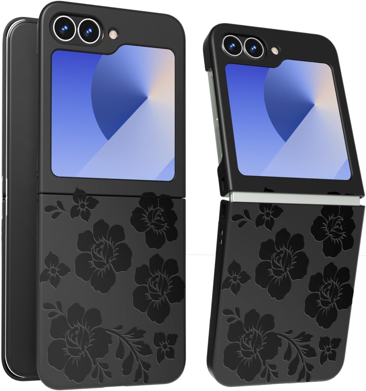 Samsung Galaxy Z Flip 6 Leopard Cheetah Print Slim Thin Protective Phone Case - Fashionable & Durable Cover for Everyday Use, Travel, and Work