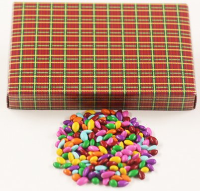 Scott's Cakes Rainbow Mix Chocolate Covered Sunflower Seeds - 1 Pound Bulk Bag - Perfect for Holiday Gifts, Party Favors & Office Snacks