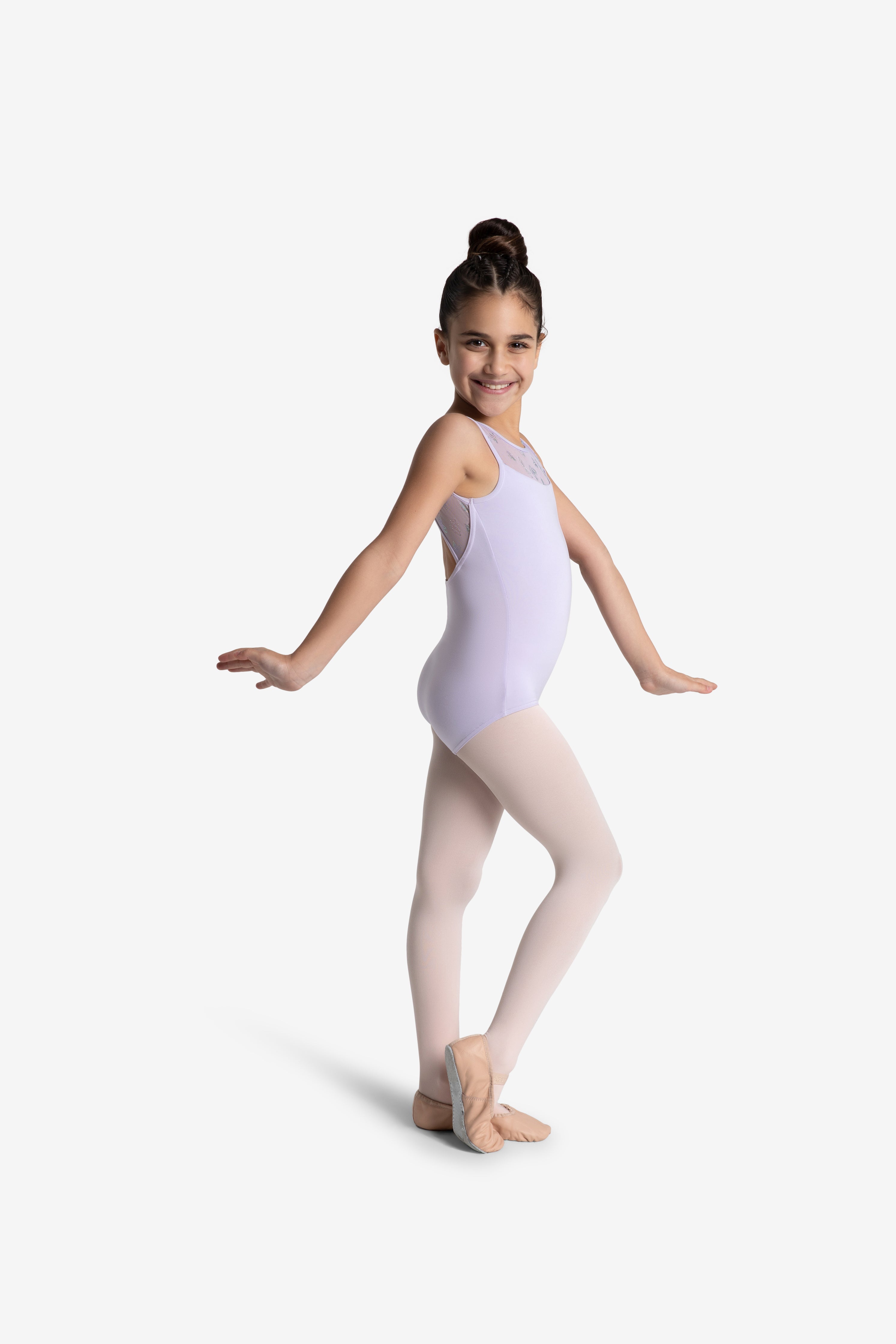 12061C Mariposa Leotard - Ballet Dance Leotard for Girls & Women - Stretchy Comfortable Performance Leotard for Ballet, Gymnastics, Dance Classes & Recitals