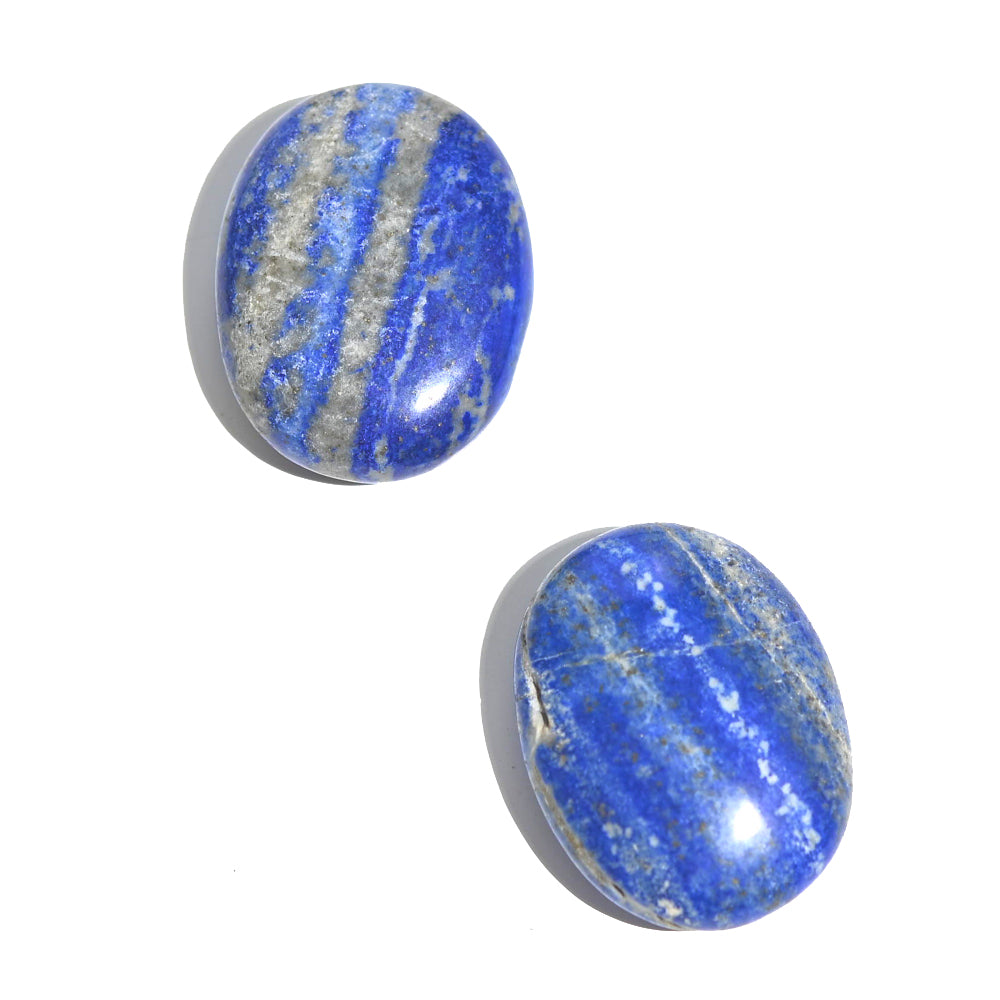 Lapis Lazuli Palm Stone - Natural Healing Crystal for Meditation, Stress Relief & Chakra Balancing | Perfect for Yoga, Reiki & Spiritual Practices