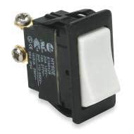 SPST Power First Rocker Switch with Screw Terminals - 2 Connections, 2LNC6 (Pack of 5) for Automotive, Marine & Industrial Applications