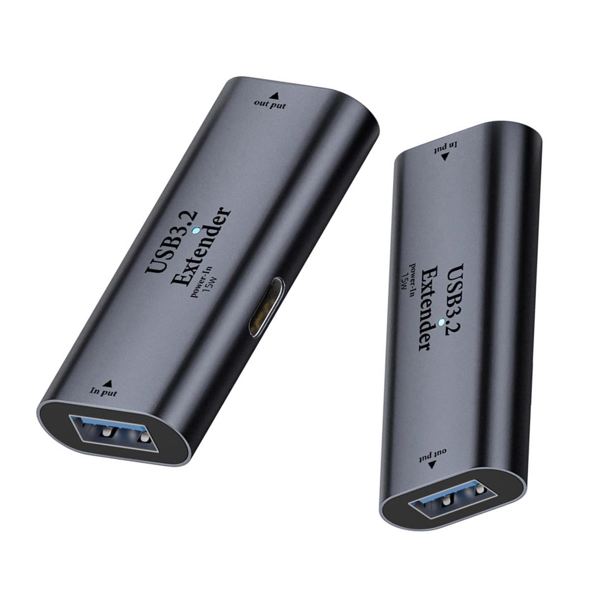 USB 3.0 Active Repeater Cable - Type A Female to Female Extender with Signal Booster Chipset for Camera, Printer, Computer - Perfect for Home Office & Studio Equipment Connectivity