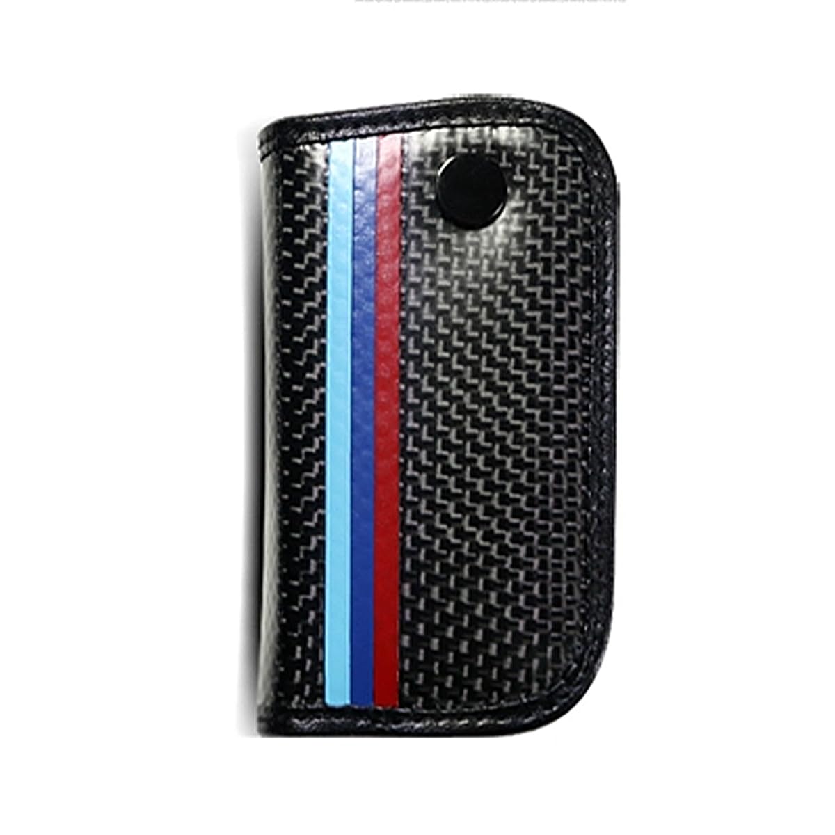 Premium Carbon Fiber Leather Car Key Case Cover - Slim Key Holder Wallet Bag Style for BMW, Mercedes, Audi - Perfect for Everyday Use & Travel Accessories