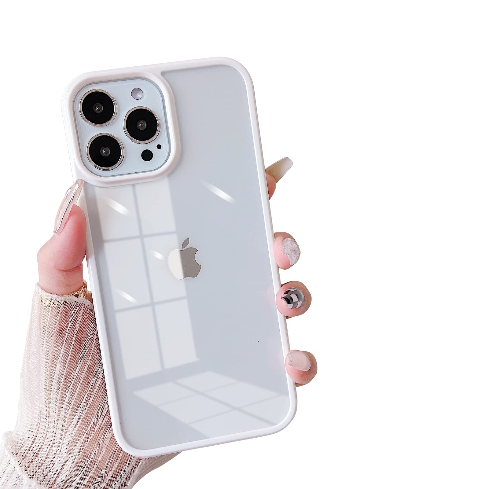 ZTOFERA Crystal Clear Shockproof Case for iPhone 13 Pro - Anti-Scratch Protective Cover with Slim Fit Design | Perfect for Everyday Use, Travel & Outdoor Activities