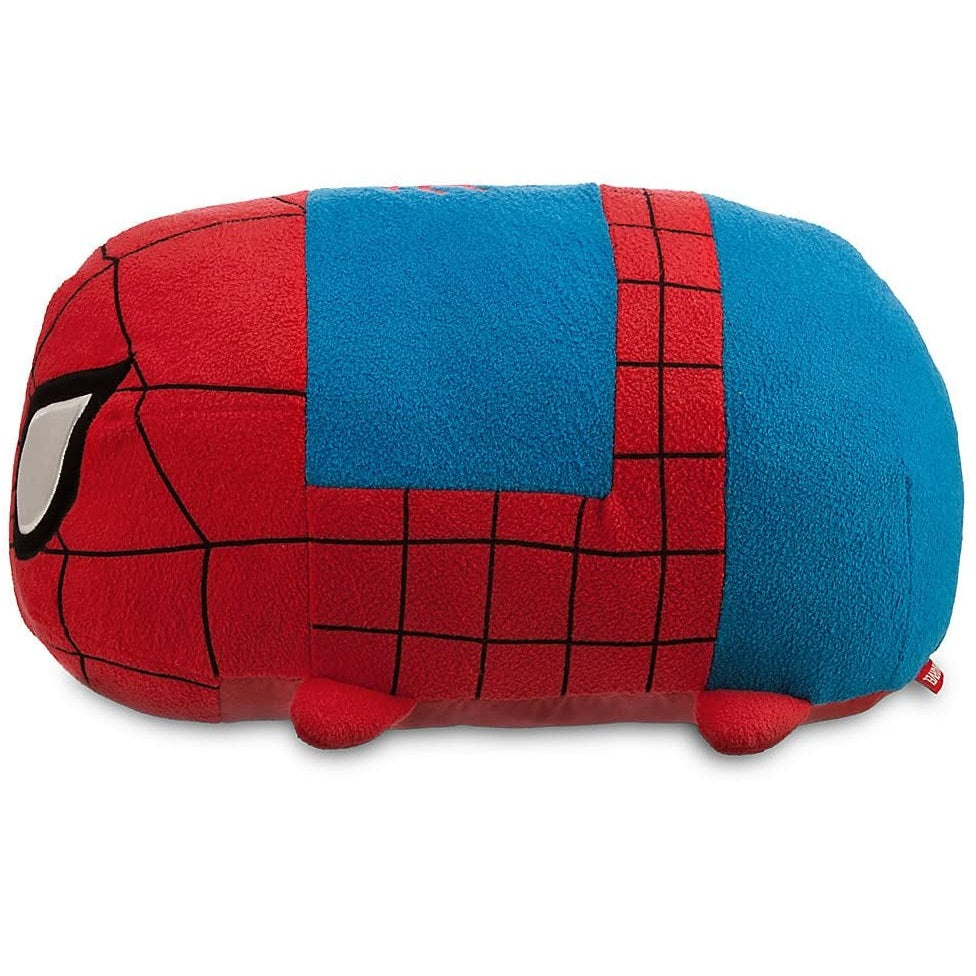 Disney Spiderman Tsum Tsum Large Plush Toy - Soft & Cuddly Superhero Stuffed Animal for Kids, Collectors & Marvel Fans | Perfect for Bedroom Decor, Gifts & Cuddling