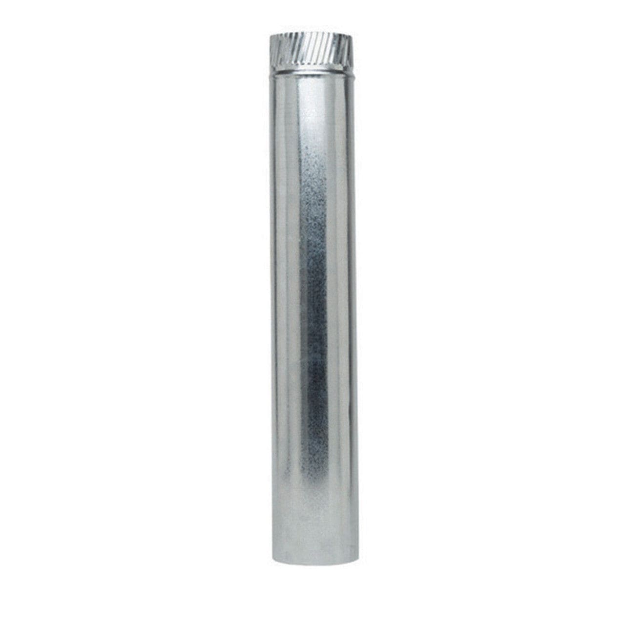 3-Pack 24-Inch Galvanized 26 Gauge Connector Pipes - Heavy Duty HVAC Ductwork for Home & Commercial Ventilation Systems