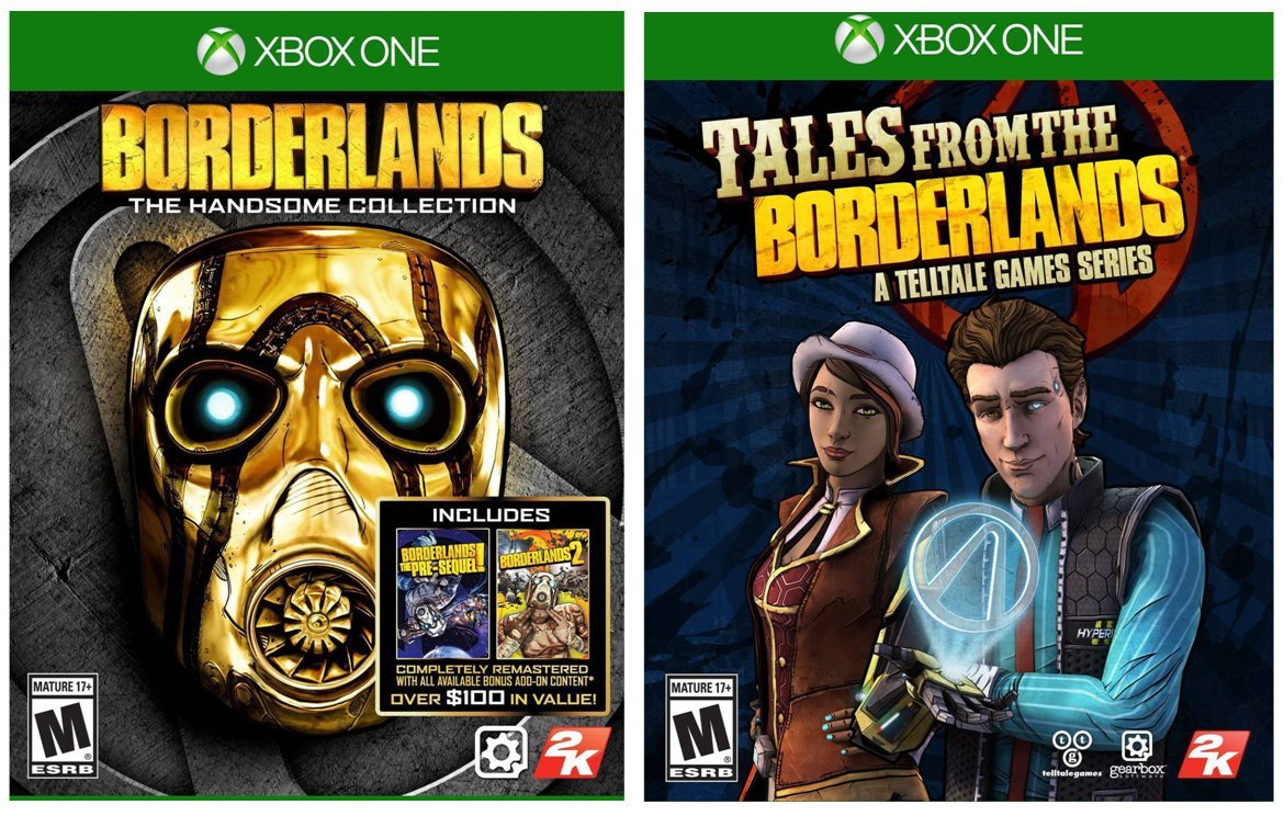 Borderlands: The Handsome Collection & Tales from the Borderlands - Complete Xbox One Bundle with All DLCs | Next-Gen Gaming Experience for Action RPG Fans