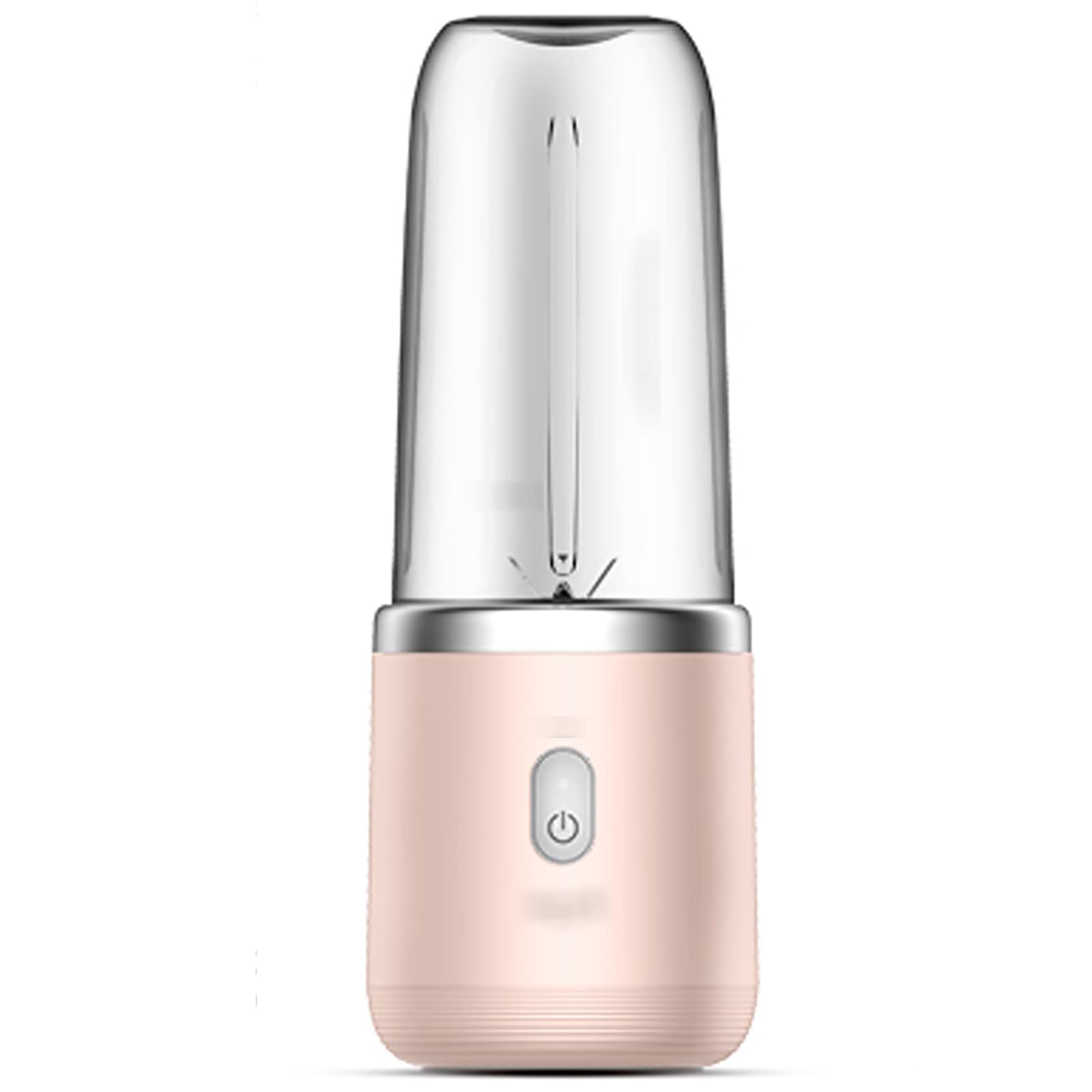WMZUSA Portable Blender - 350W USB Rechargeable Mini Juicer for Smoothies, Baby Food & Protein Shakes | Travel, Gym & Kitchen Essential | BPA-Free & Easy Clean (Pink)