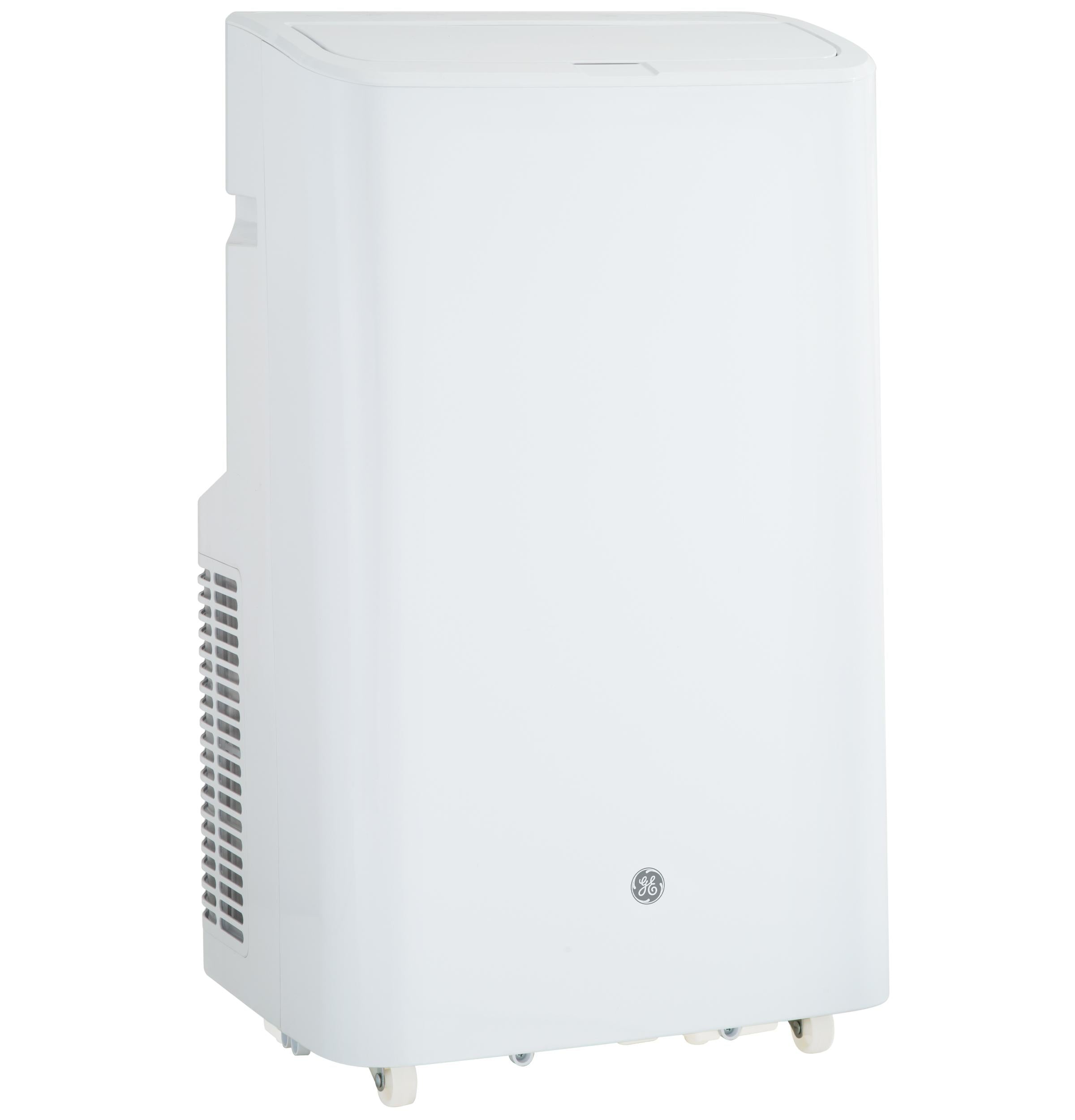 GE Appliances APLS08WWF 8,000 BTU Smart Portable Air Conditioner for Medium Rooms Up to 350 Sq Ft - Energy Efficient Cooling for Bedrooms, Living Rooms & Home Offices (8,100 BTU DOE)