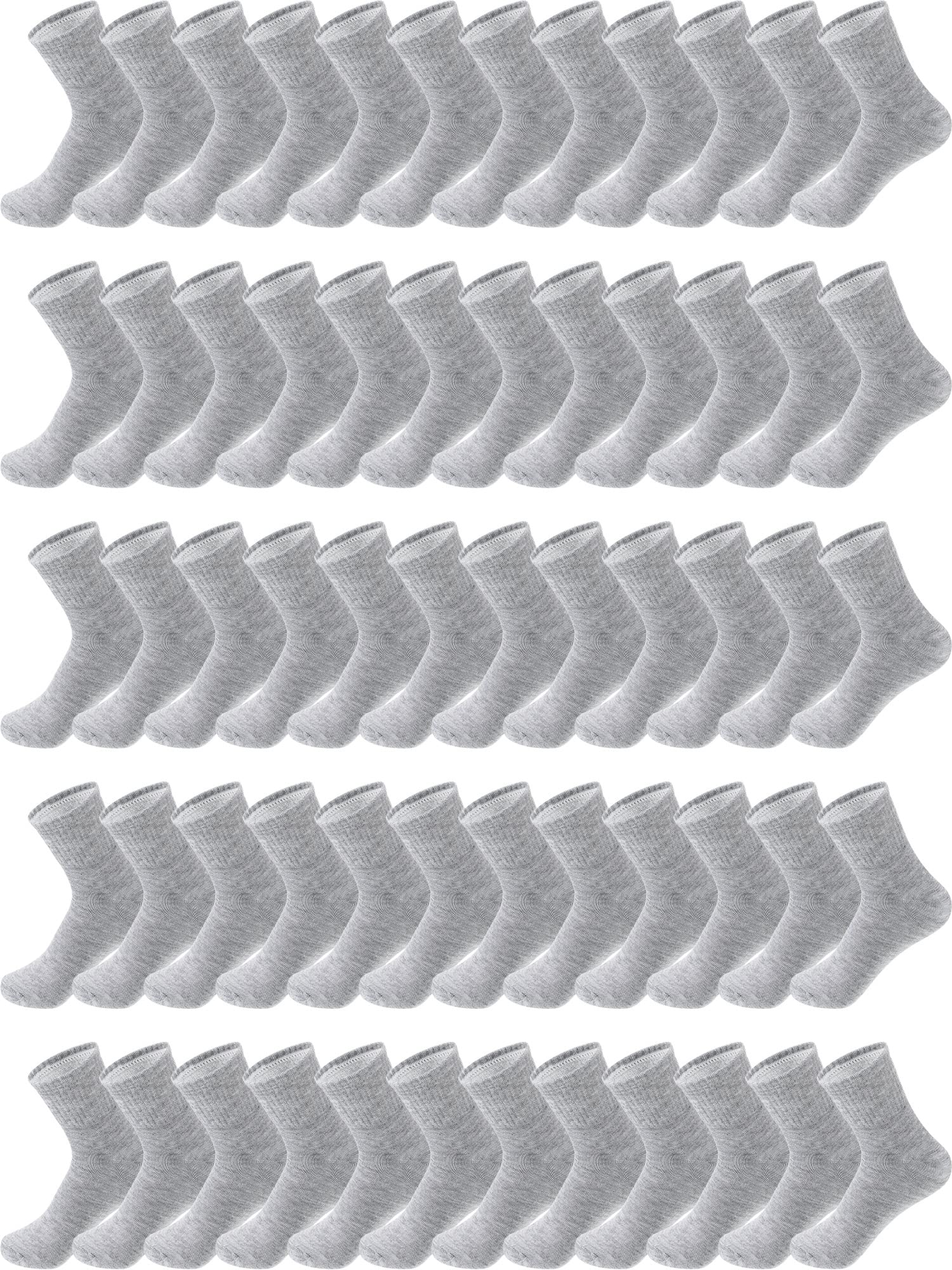 Tarpop 150 Pairs Bulk Pack Unisex Ankle Socks - Moisture Wicking Athletic Socks for Men & Women - Perfect for Sports, Homeless Shelters & Everyday Wear