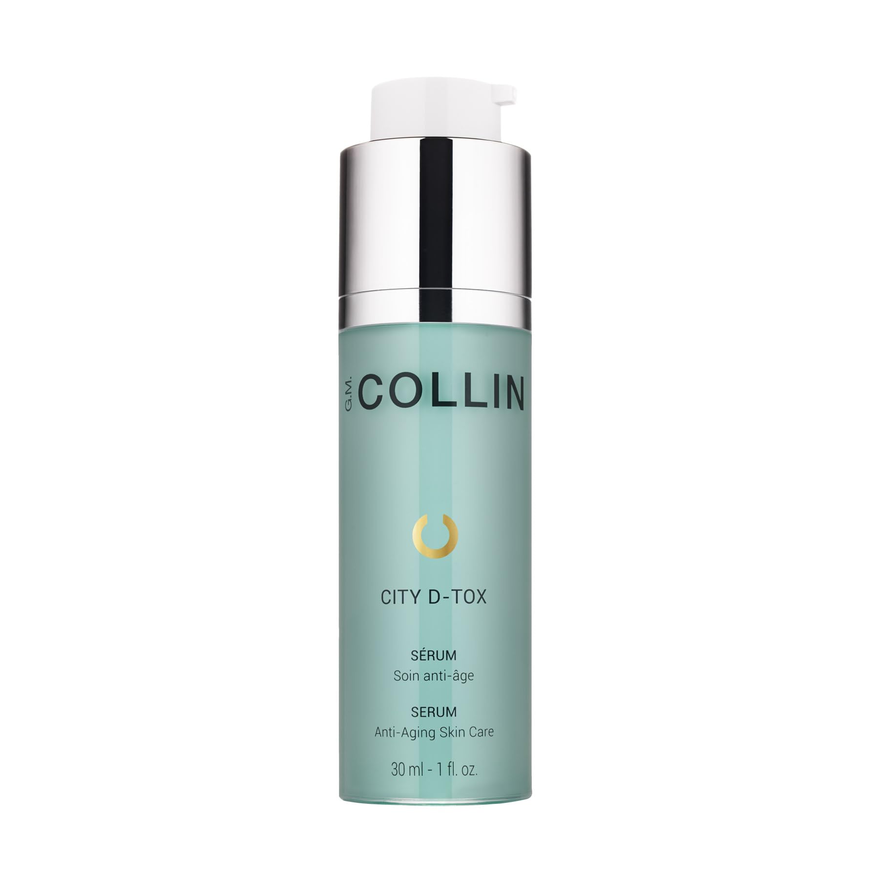 G.M. COLLIN City D-Tox Serum - Hydrating Anti-Aging Face Serum for Women, Reduces Fine Lines & Wrinkles, Brightens Dull Skin, Restores Skin Comfort - Perfect for Daily Urban Skincare Routine & Nighttime Skin Rejuvenation