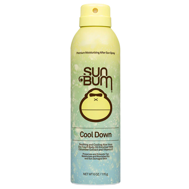 After Sun Cool Down Aloe Vera Spray - 6oz for Sunburn Relief & Skin Hydration - Perfect for Post-Sun Care & Summer Skin Recovery