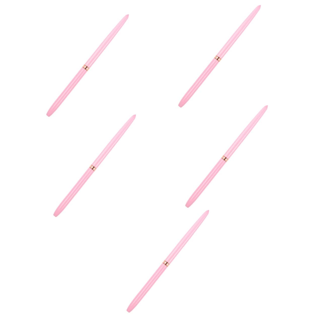 Professional 5pcs Nail Art Drawing Pen Set - UV Gel & Acrylic Nail Liner Pens, Manicure Brushes for Gel Polish & 3D Nail Designs | Perfect for Salon, Home DIY & Professional Nail Artists