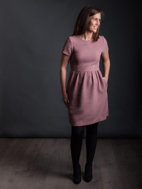The Avid Seamstress - Women's Floral Day Dress with Pockets | Comfortable & Stylish Summer Dress for Casual Wear, Office, or Brunch Outings