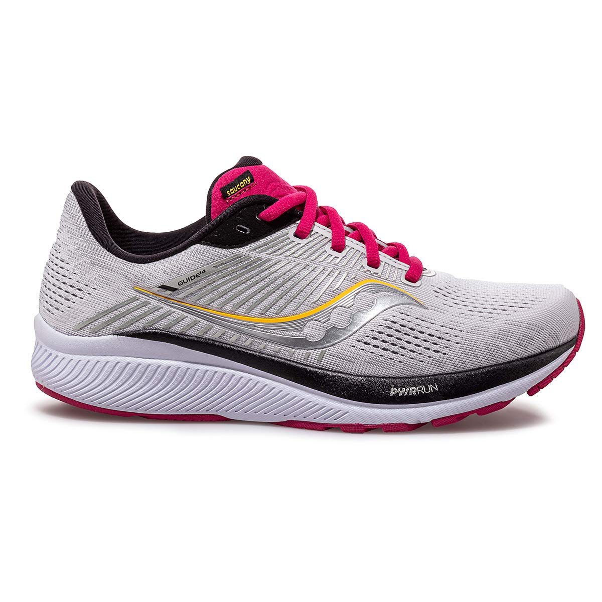 Saucony Women's Guide 14 Running Shoes - Lightweight Stability Sneakers for Women with Cushioned Support - Perfect for Road Running, Jogging & Daily Workouts