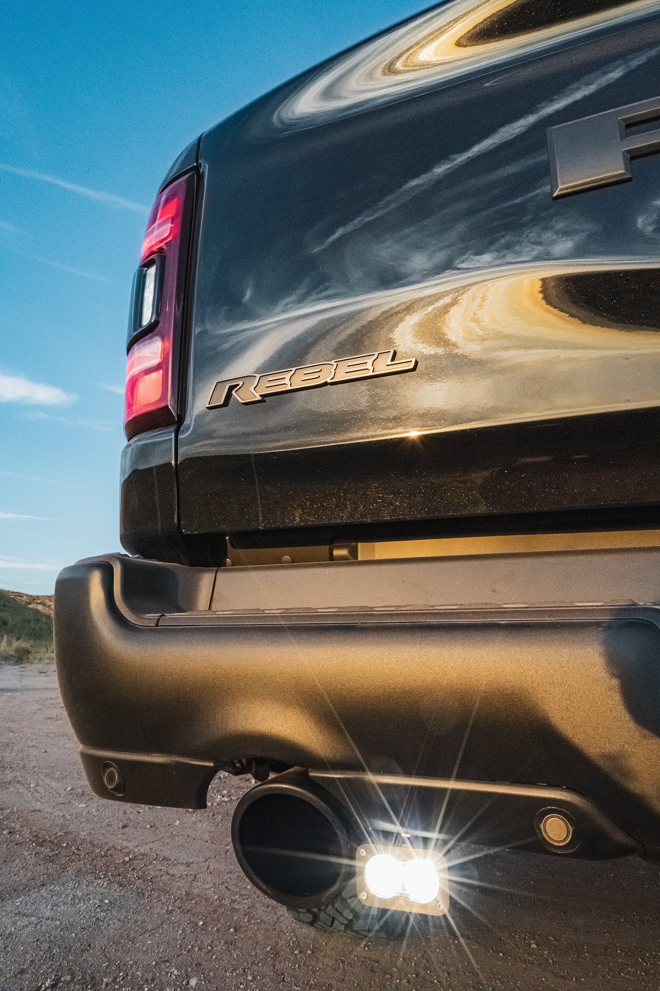 2019-2024 Ram 1500 Rebel S2 LED Reverse Light Kit - High Performance Backup Lights for Off-Roading & Night Driving