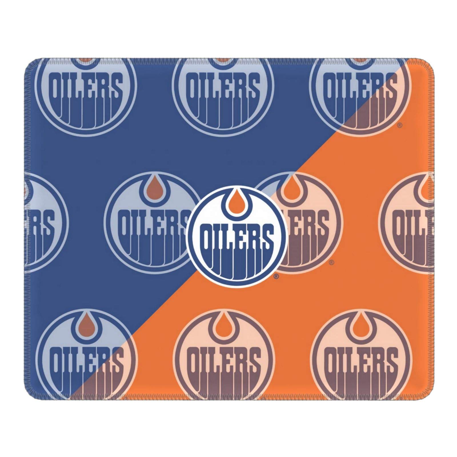 ProMark Edmonton Oilers Hockey Team Mouse Pad - Non-Slip, Comfortable Gaming & Office Desk Accessory for Laptop & PC - Perfect for Hockey Fans, Gamers & Workstations