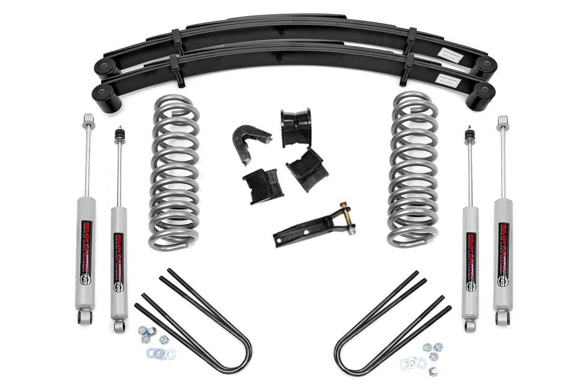 2.5 Inch Lift Kit for Ford F-100 4WD (1977-1979) - Heavy Duty Rear Suspension Springs | Off-Road Upgrade & Truck Enhancement