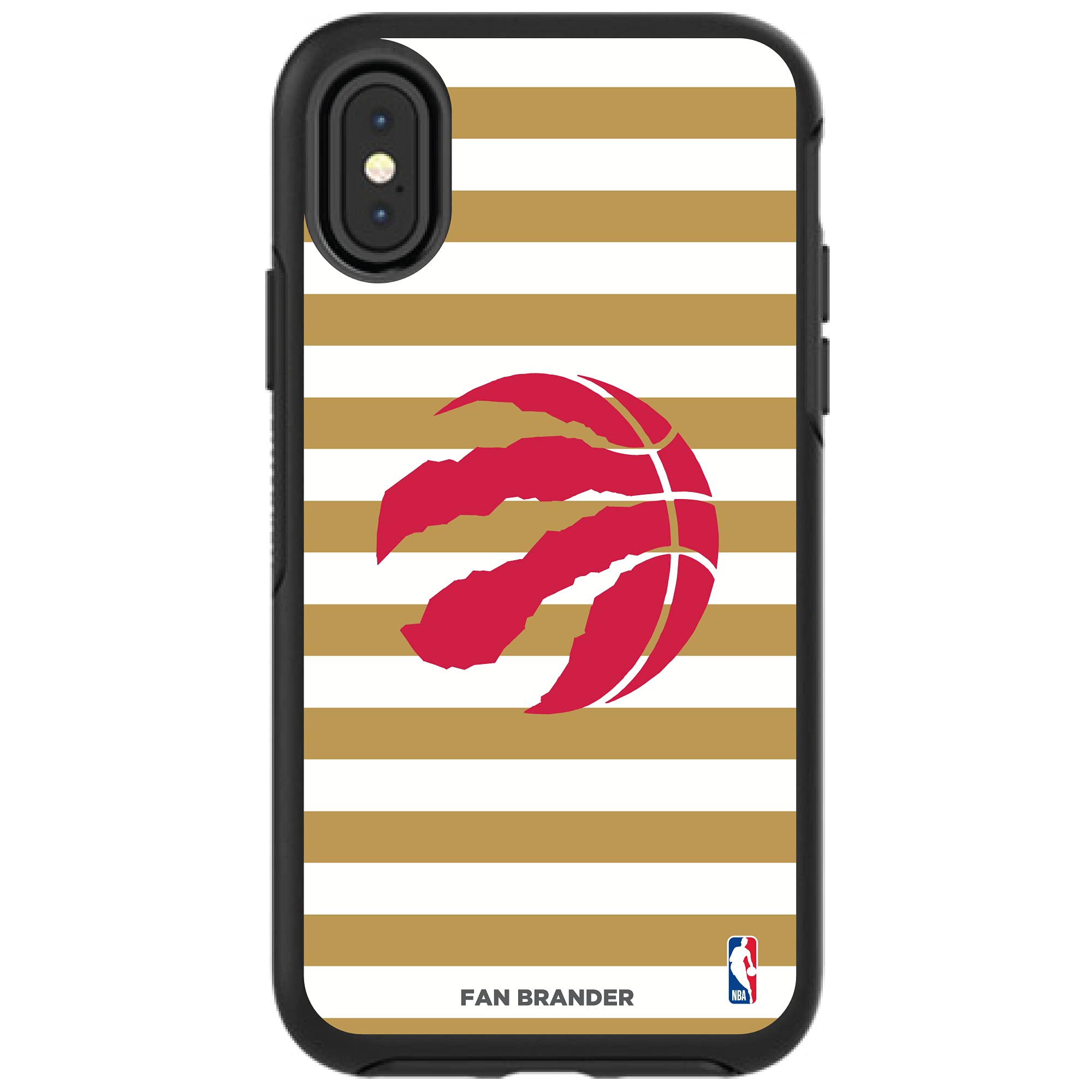 NBA OtterBox Symmetry iPhone Case - Stripes Design for Sports Fans