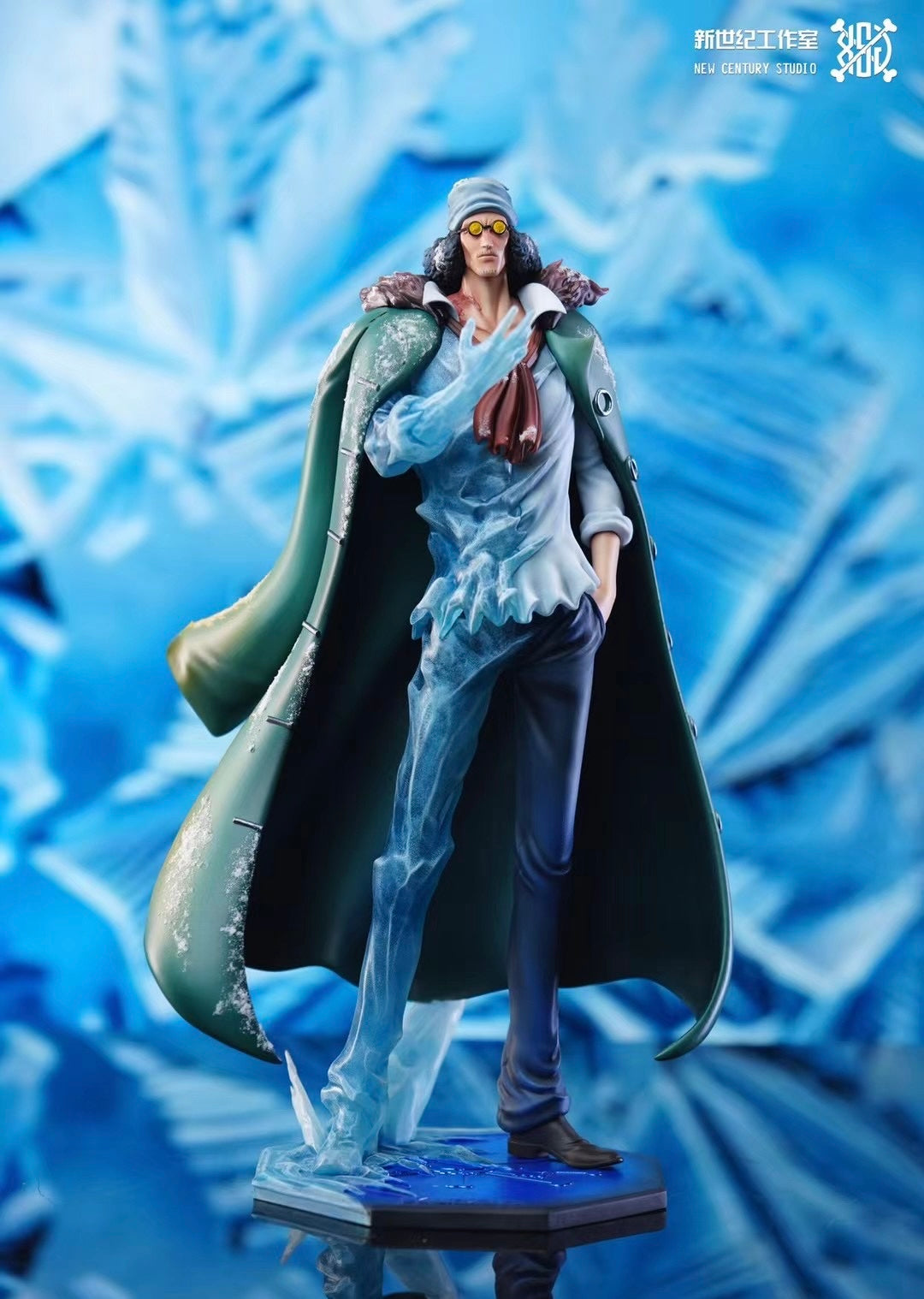 Blackbeard Pirate Kuzan & Jesus Burgess Action Figures - One Piece Anime Collectible Toys for Fans, Display & Role Play Scenes