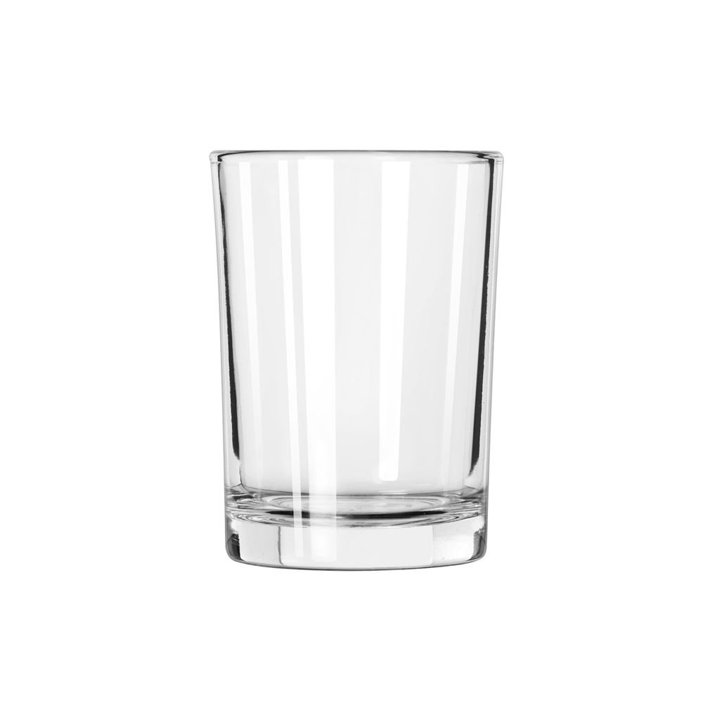 Crisa Puebla 9 Oz Clear Tumbler Glass - Durable Drinking Glasses for Iced Coffee, Juice, Cocktails & Everyday Use at Home or Restaurant