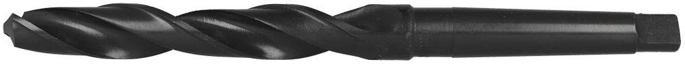 Premium HSS 30mm Steel Drill Bit with Morse Taper Shaft - High Speed Steel Construction for Metal, Wood & Plastic Drilling - Ideal for Industrial, Construction & DIY Projects